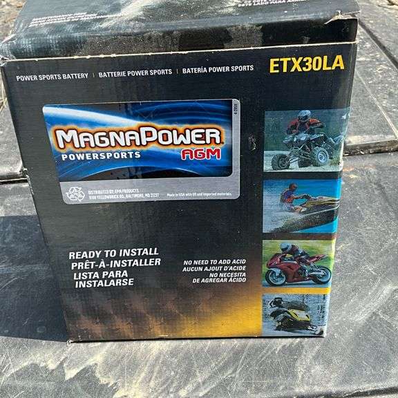 2022 Magnapower AGM power sports battery