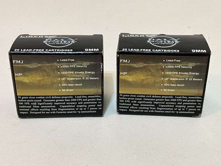 Liberty Halo Point Civil Defense 9mm