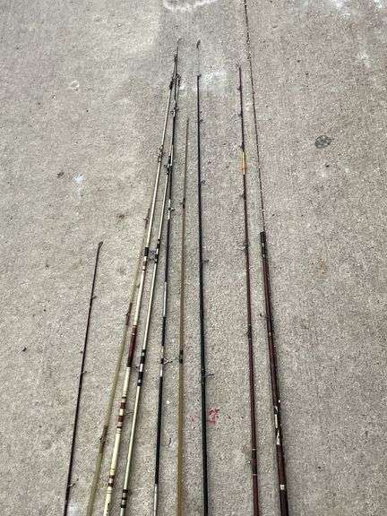 TruTemper, Bass Pro, Zebco, Shakespeare and other fishing rods