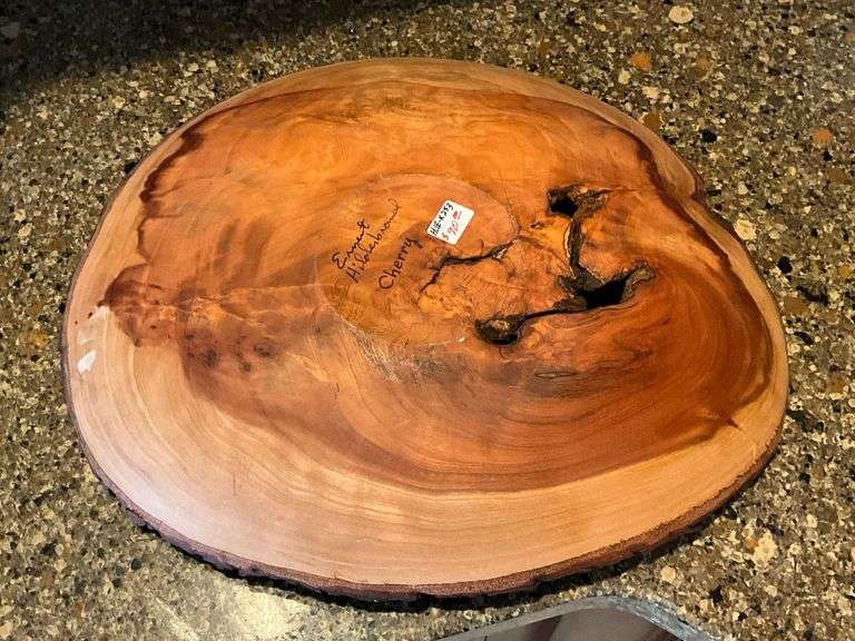 Ernest Hilderbrand Cherry wooden bowl