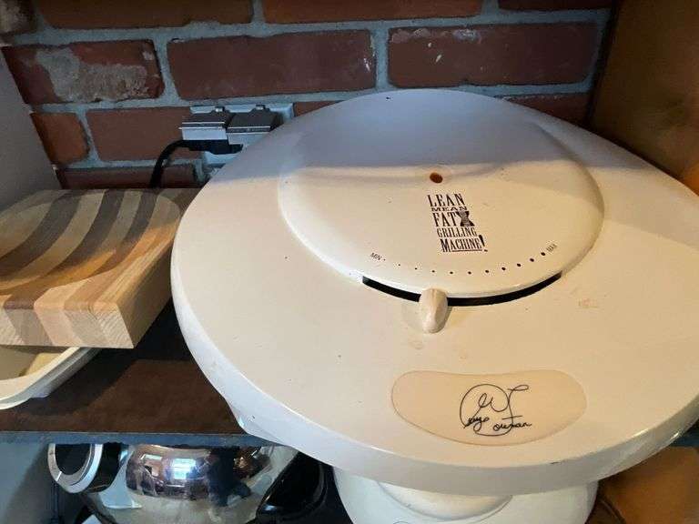 Lean Mean Grilling Machine, wood tray, drip trays