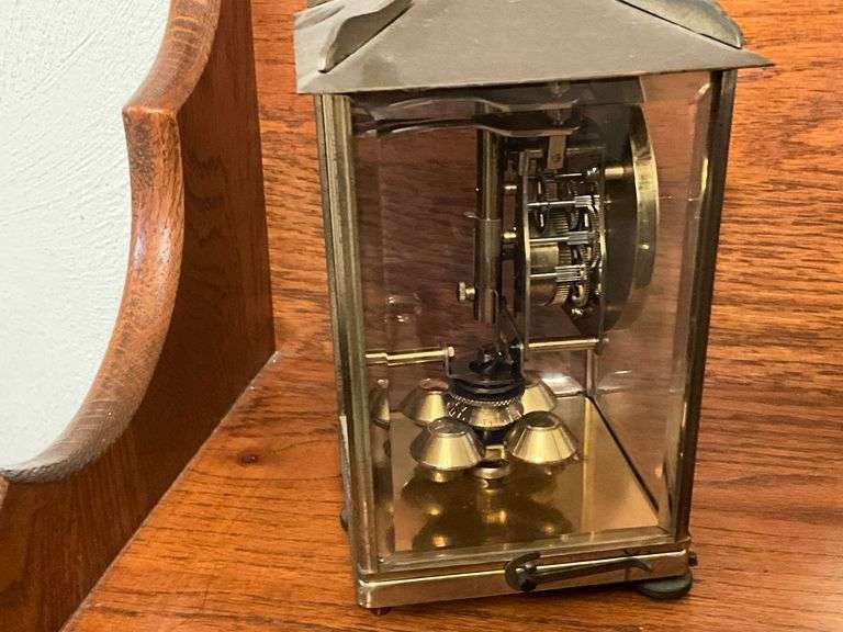 Schatz anniversary clock, 8 1/2" T