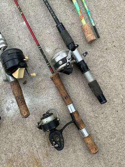 Zebco and other rods and reels