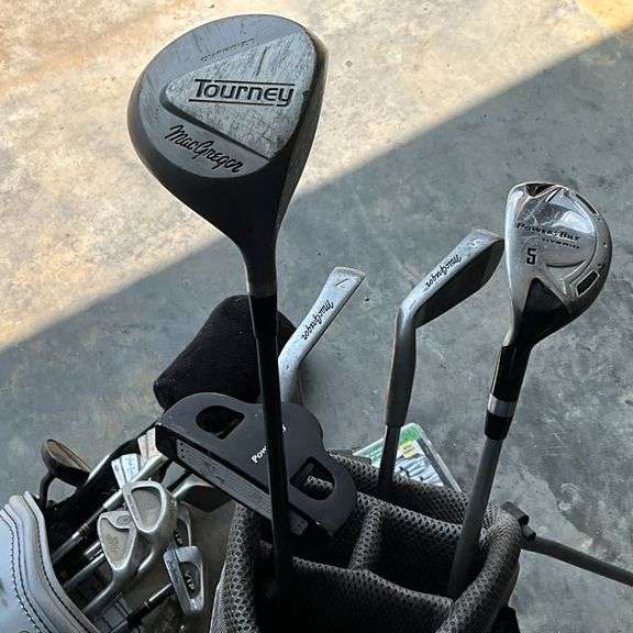 PowerBilt and other golf bag
