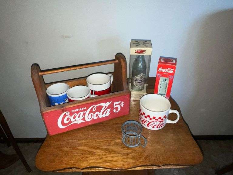 Coca Cola wooden box 12" L image