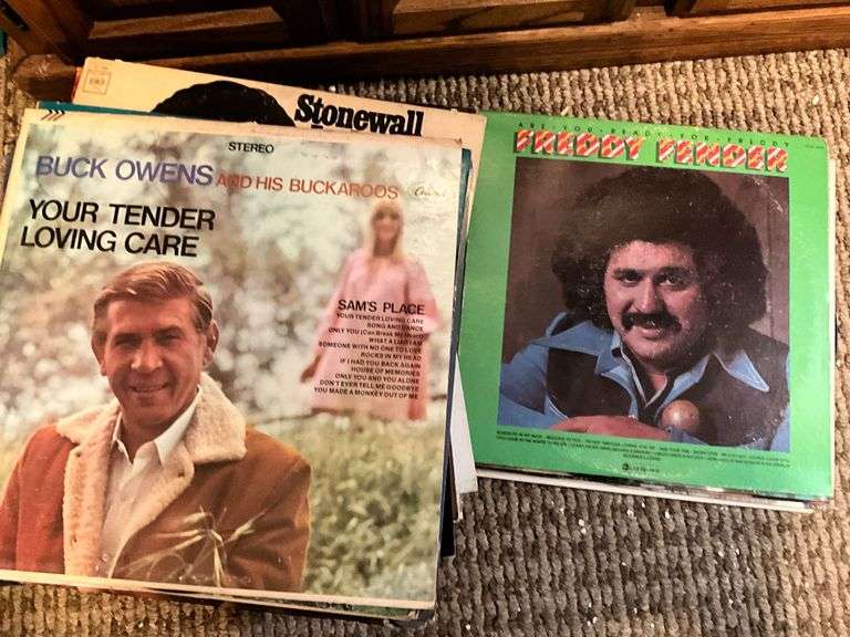 Assortment of vinyl 33 RPM LPs image