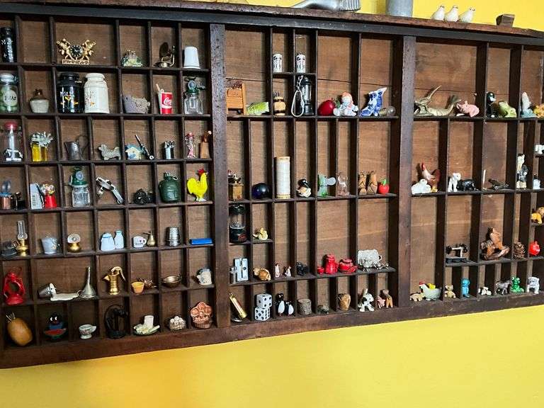 Printer tray with lots of knick knacks, 32" W x 17" T