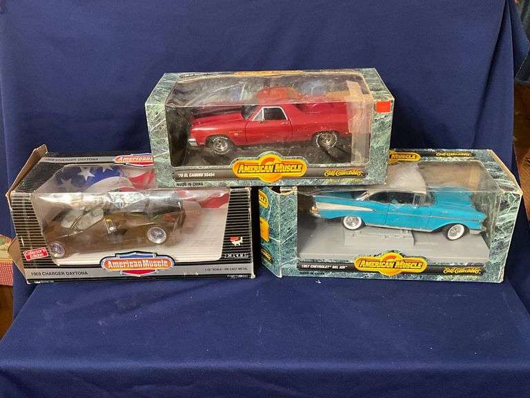 Ertl American Muscle die cast cars, 1/18 scale image