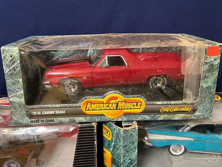 Ertl American Muscle die cast cars, 1/18 scale