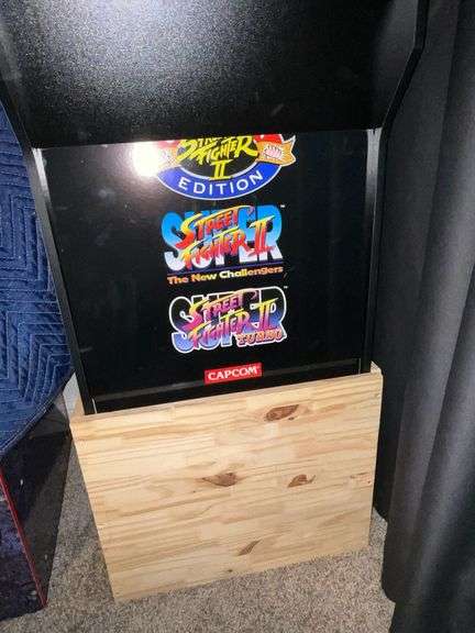 Capcom Champion Edition Street Fighter II ARCADE1UP arcade game, working condition