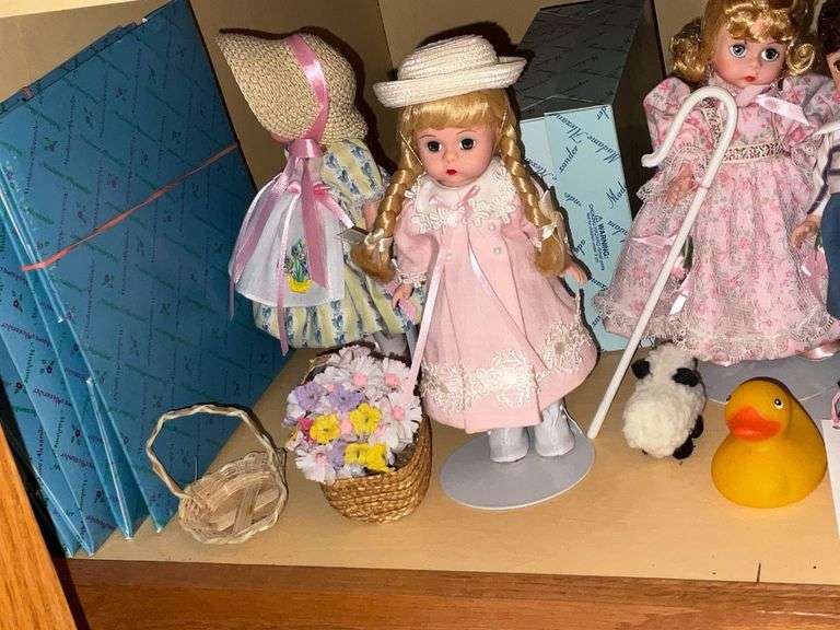 Madame Alexander dolls some with original boxes