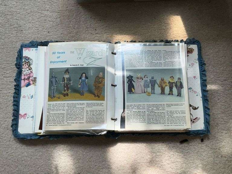 Precious Moments book, doll scrapbook, Boyds Bears book, Madame Alexander doll book