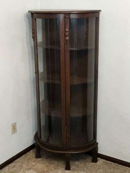 Antique curio cabinet