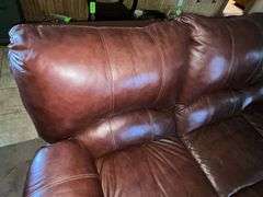 Reclining couch, leather like