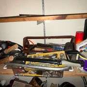 Black & Decker electric hedge trimmer, loppers, garden hand tools