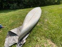 Grumman 15' aluminum canoe with 2 oars Model C15