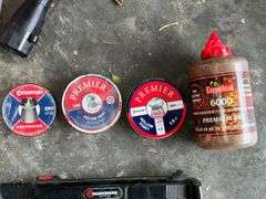 Air gun shooting accessories