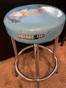 The Simpsons padded game stool