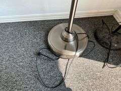 Pair of electric floor lamps