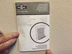 Pair of Pet Safe doggy/pet doors NIB