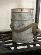 Small vintage minnow bucket