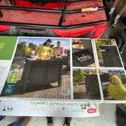 Keter outdoor buffet storage cabinet, NIB