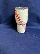 Yeti baseball themed cup, 32 oz?.