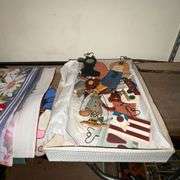 Variety of yard flags and stake