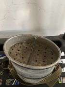 Small vintage minnow bucket
