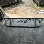 Stainless pot rack