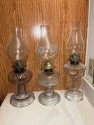 3 oil lamps