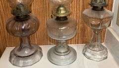 3 oil lamps