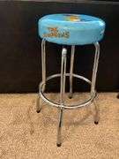 The Simpsons padded game stool