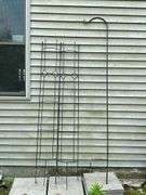 Trellis 61" T, shepherd hooks 72" T