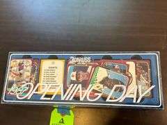 Assortment of sports cards, baseball, football, others
