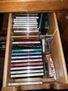Sony 5-disc CD changer disc exchange system with remote, assortment of CDs