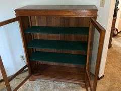 Glass door cabinet