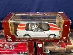 Road Legends die cast cars, 1:18 scale