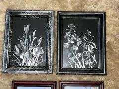 Alaskan Fireweed & Wild Iris hand painted art