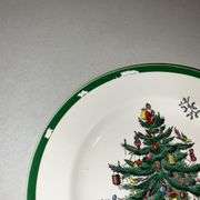 Spode Christmas Tree, 4 mugs, 4 cereal bowls, 10 dinner plates