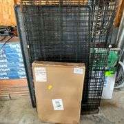 Big dog cage and doggy door (NIB) Model JMDD01XL