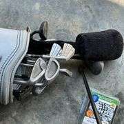PowerBilt and other golf bag