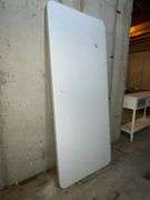 Lifetime 6' plastic folding table.