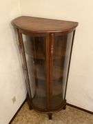 Antique curio cabinet