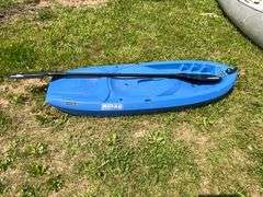Lifetime Relay mini kayak with set of oars, 100 lb. capacity, 62" L