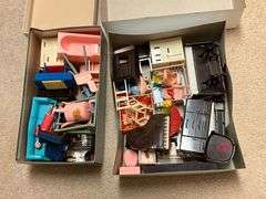 1950's plastic dollhouse furniture
