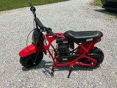 Coleman B100 105cc gas-powered mini bike