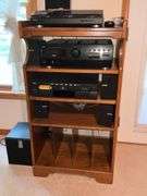 Ethan Allen stereo cabinet, CONTENTS NOT INCLUDED