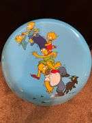 The Simpsons padded game stool