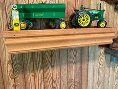 Foxfire Farms John Deere Model B die cast, 17" L